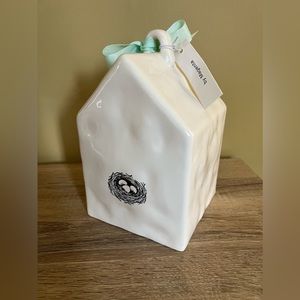 Rae Dunn birdhouse